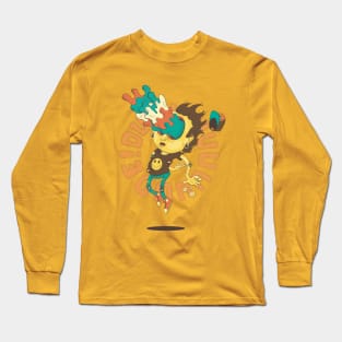 Acid Eyes Yellow Long Sleeve T-Shirt